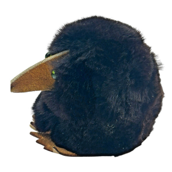 c1960s Fauni Style Nordic Trumpet Nose Troll Doll Fur Glass Eyes Finland VTG - Picture 7 of 11